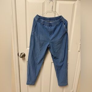 Uniqlo Light Blue Denim Pants #730
